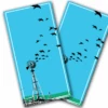 Crop Crows Cornhole Wraps - Set Of 2