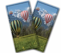 Hot Air Balloon Cornhole Wraps - Set Of 2
