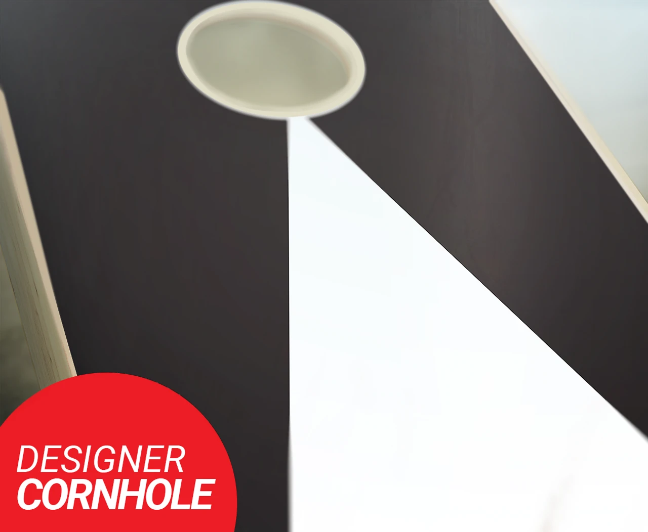 Personalized Pyramid Cornhole Set With Bags - Image 3