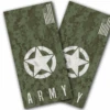 Army Digital Camo Cornhole Wraps - Set Of 2