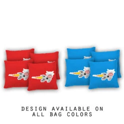 Rocket Cow Cornhole Bags - Set Of 8