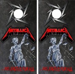 Metallica Version 2 Cornhole Wraps - Set Of 2