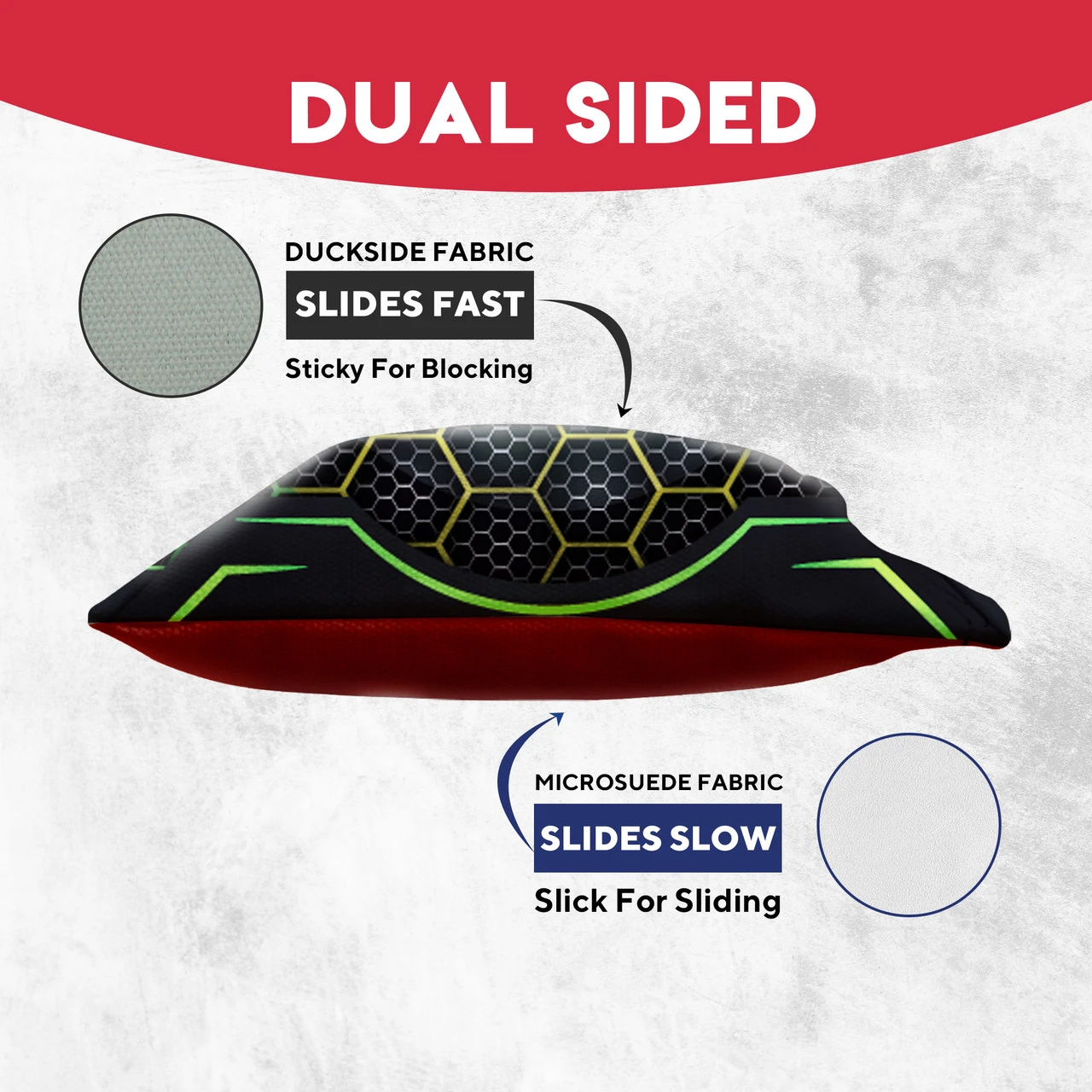 Blue Green Tech Tournament Cornhole Bags - Set Of 8 - Image 3