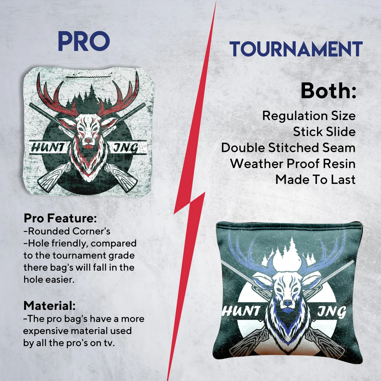 Hunting Jng Tournament Cornhole Bags - Set Of 8 - Image 6