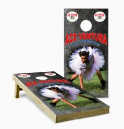 Ace Ventura Pet Detective Version 2 Cornhole Set With Bags