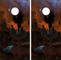 Alien Artifact Cornhole Wraps - Set Of 2