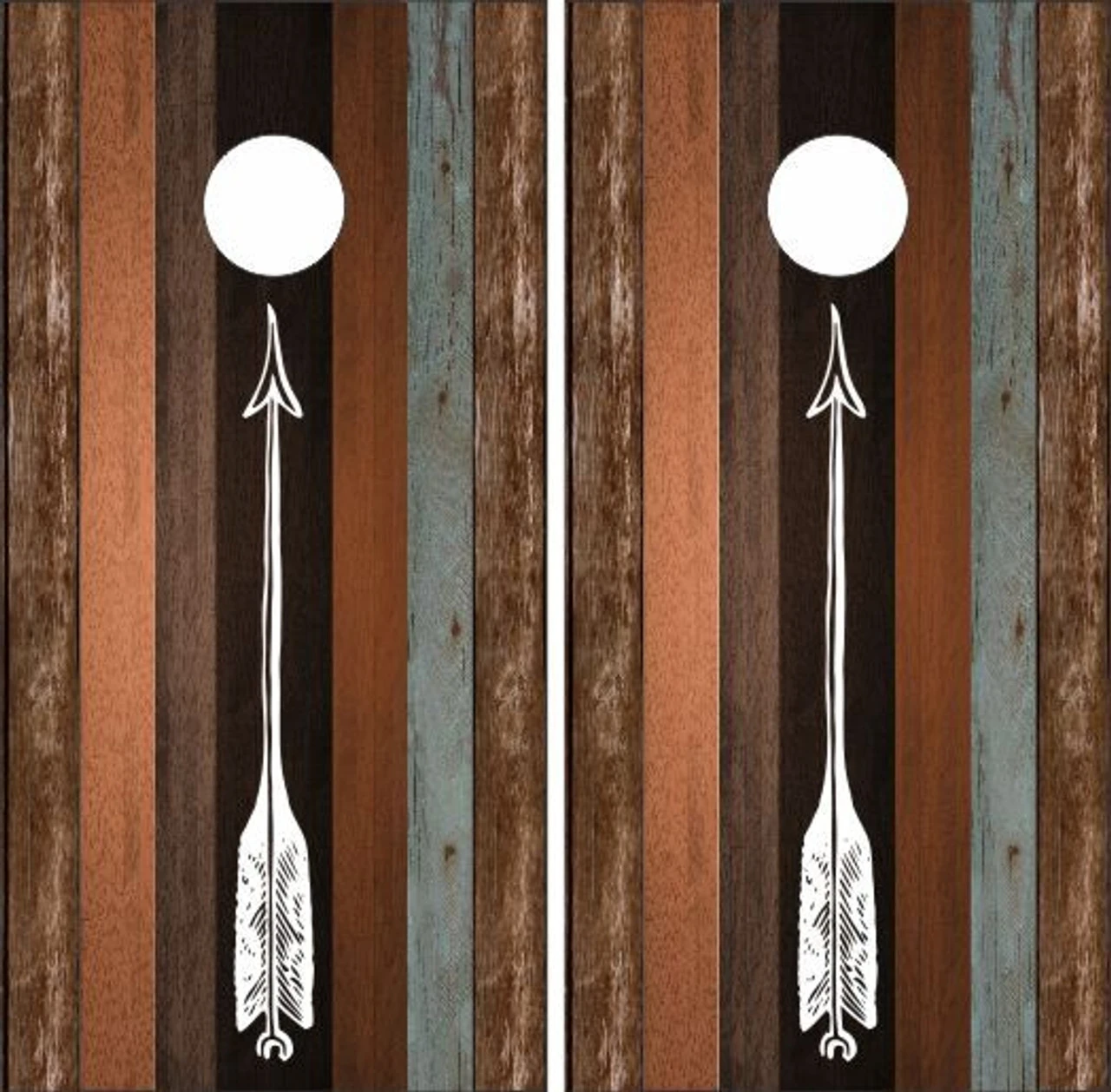 Arrows Cornhole Wraps - Set Of 2