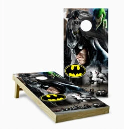 Batman Collage Cornhole Set With Bags