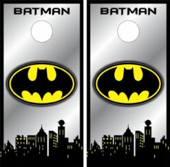 Batman Version 4 Cornhole Wraps - Set Of 2