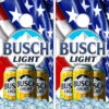 Busch Light Corn Cans Cornhole Wraps - Set Of 2