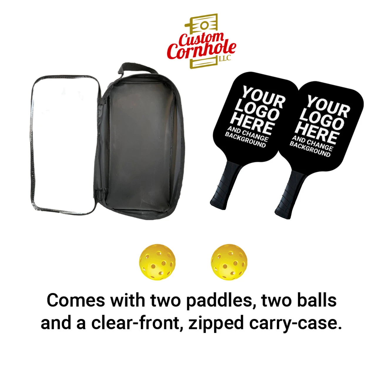 Custom Pickleball Paddle Set - Image 3