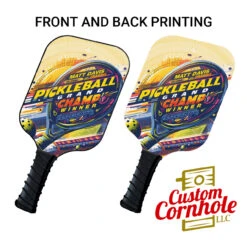 Custom Pickleball Champ Paddle Set