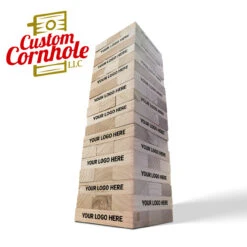 Custom Giant Topple Tower Game