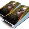 Deer Tabletop Cornhole Set With Bags