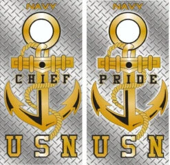 USN Cornhole Wraps - Set Of 2