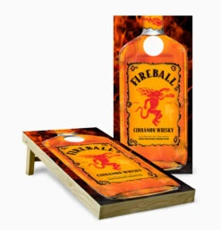 Fireball Cornhole Set With Bags