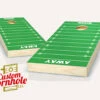 Football Field Cornhole Set With Bags