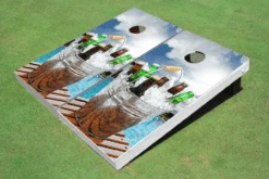 Beer Bucket Cornhole Set With Bags