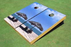 Beach Day Cornhole Set With Bags