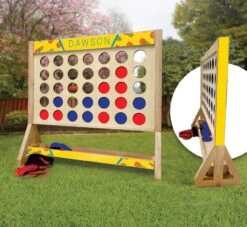 Personalized Pineapple Giant Connect Four Game