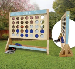 Wedding Robin's Egg Personalized Giant Connect Four Game