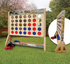 Marble Established Personalized Giant Connect Four Game