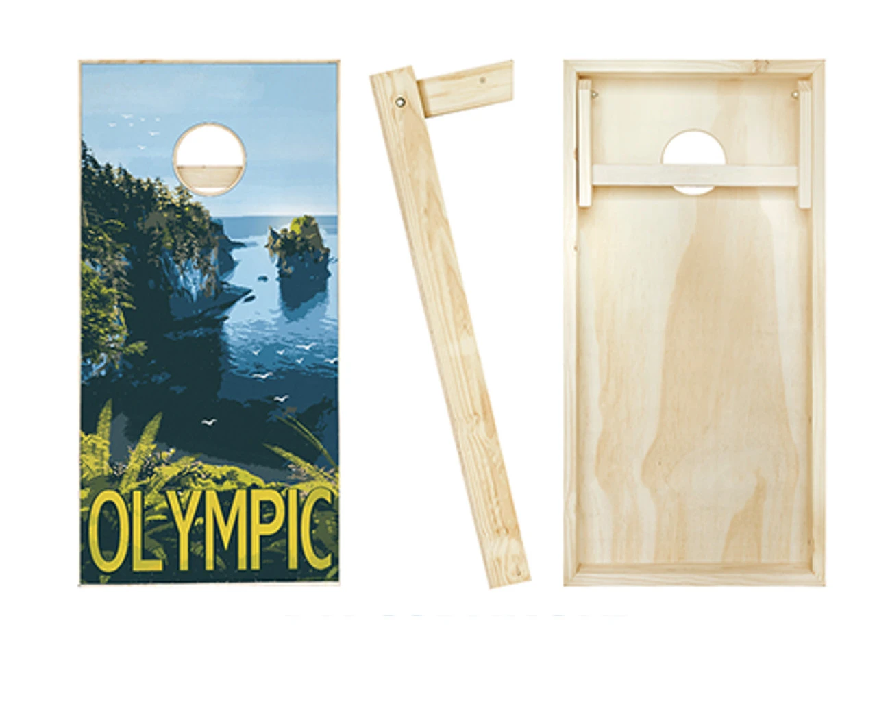Olympic Cornhole Set With Bags - Image 2