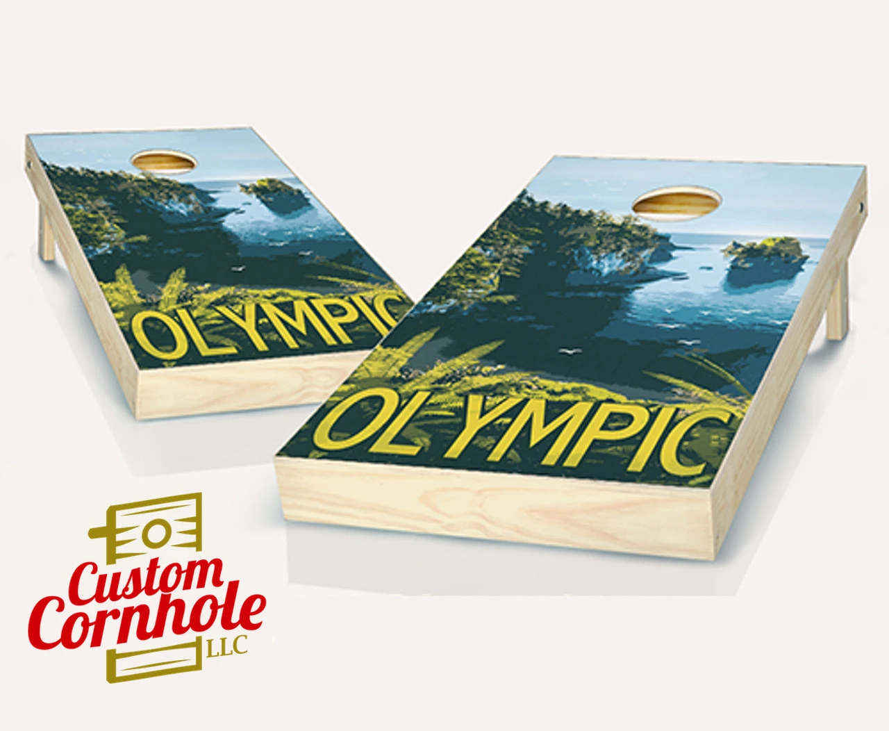 Olympic Cornhole Set With Bags