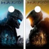 Halo Cornhole Wraps - Set Of 2