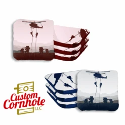 Helicopter Squad Professional Cornhole Bags - Set Of 8