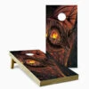 Hell Fire Dragon Cornhole Set With Bags