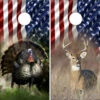 American Hunting Cornhole Wraps - Set Of 2