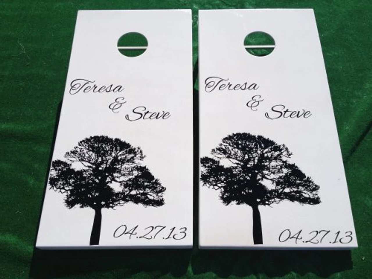 Wedding Cornhole Set With Bags - Image 3