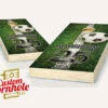 Jersey Field Soccer Cornhole Set With Bags