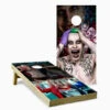 Joker Harley Quinn Suicide Squad Cornhole Set With Bags
