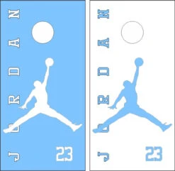 Jordan Version 2 Cornhole Wraps - Set Of 2