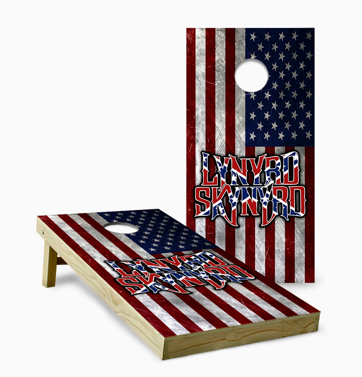 Lynyrd Skynyrd Cornhole Set With Bags