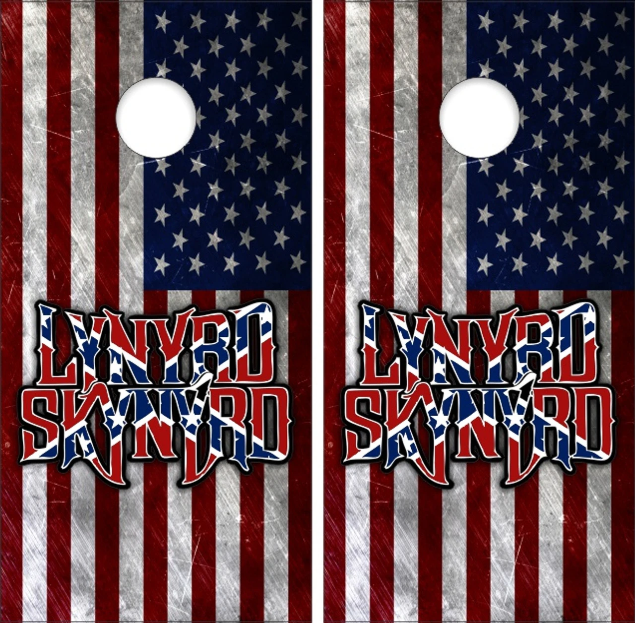 Lynyrd Skynyrd Cornhole Set With Bags - Image 2