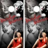 Marilyn Monroe Cornhole Wraps - Set Of 2