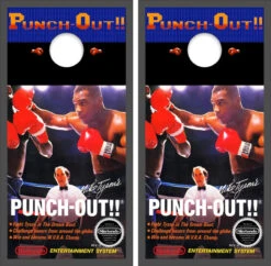 Mike Tyson's Punch-Out!! Version 2 Cornhole Wraps - Set Of 2