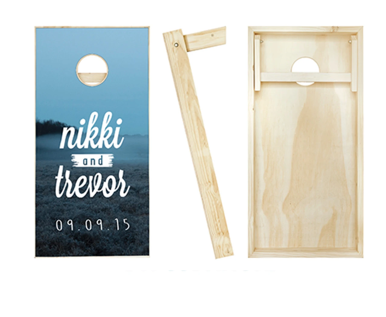 Moonforest Wedding Cornhole Set With Bags - Image 2