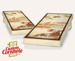 Moose Lake Stained Cornhole Set With Bags