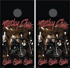 Motley Crue Cornhole Wraps - Set Of 2