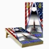 Navy Submarine Cornhole Set With Bags