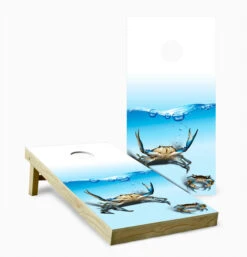 Ocean Crabs Cornhole Set With Bags