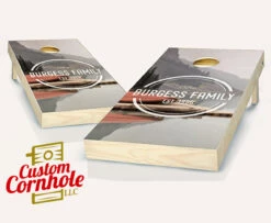 Personalized Family Cornhole Set With Bags