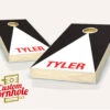 Personalized Pyramid Cornhole Set With Bags