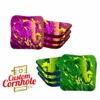 Purple Green Elephant Professional Cornhole Bags - Set Of 8