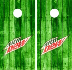 Mountain Dew Version 4 Cornhole Wraps - Set Of 2