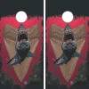 Shark Tooth Cornhole Wraps - Set Of 2